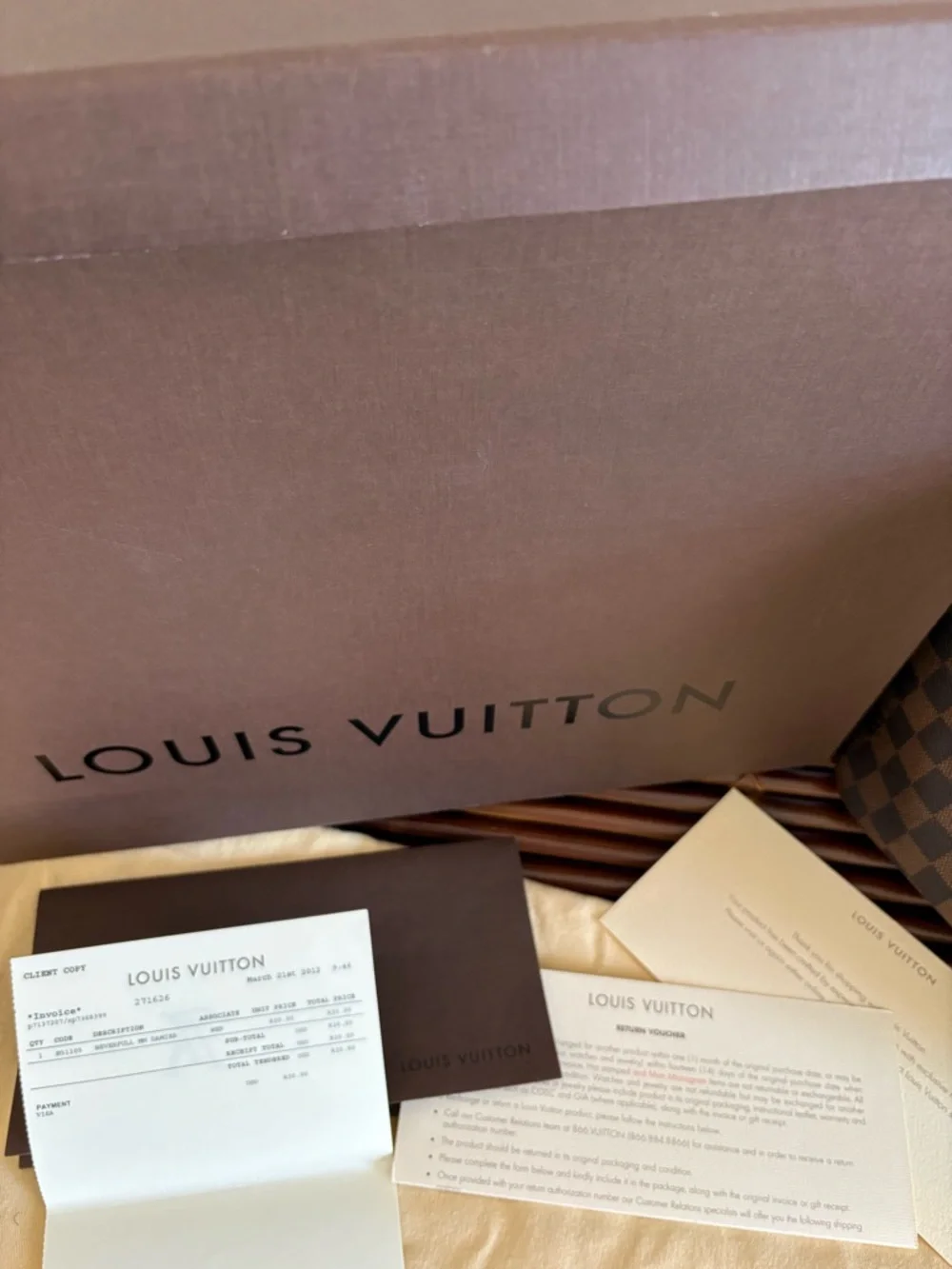 Louis Vuitton Damier Ebene Neverfull - Picture 13 of 16
